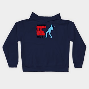 Chicago Jazz String Summit 2024 Kids Hoodie